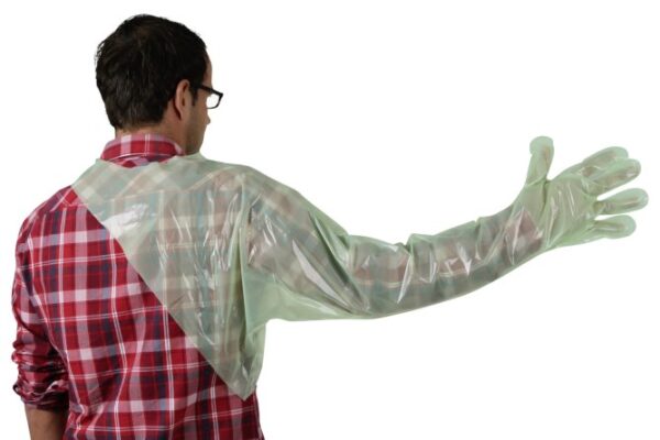 Veterinary Disposable Gloves  with Shoulder Protection - 图片 3