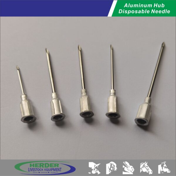 Aluminium hub disposable needles - Image 9