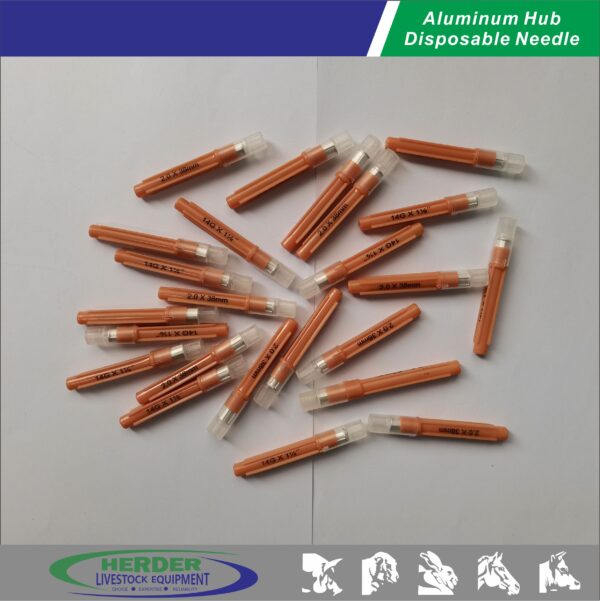 Aluminium hub disposable needles - Image 3