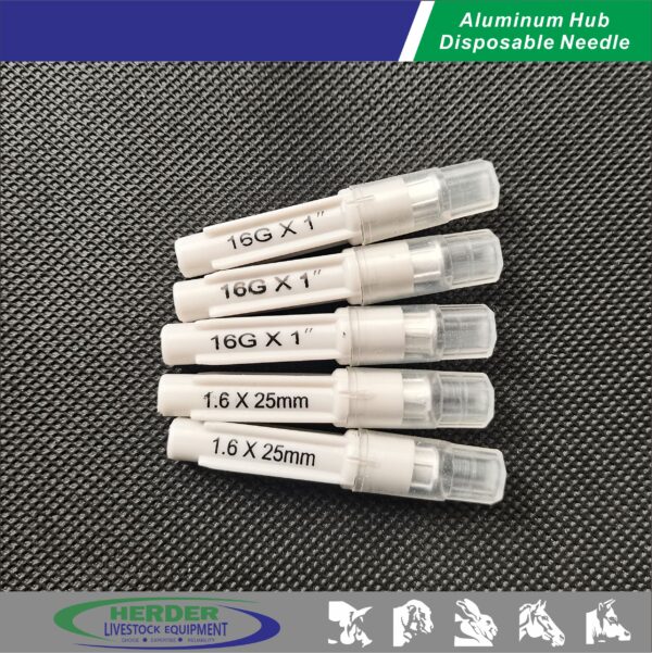 Aluminium hub disposable needles - Image 4
