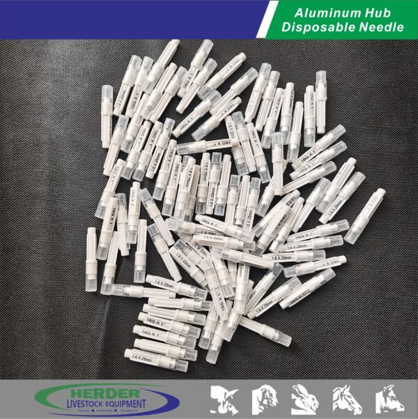 Aluminium hub disposable needles - Image 6