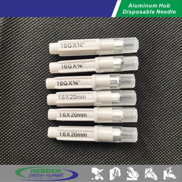 Aluminium hub disposable needles - Image 7