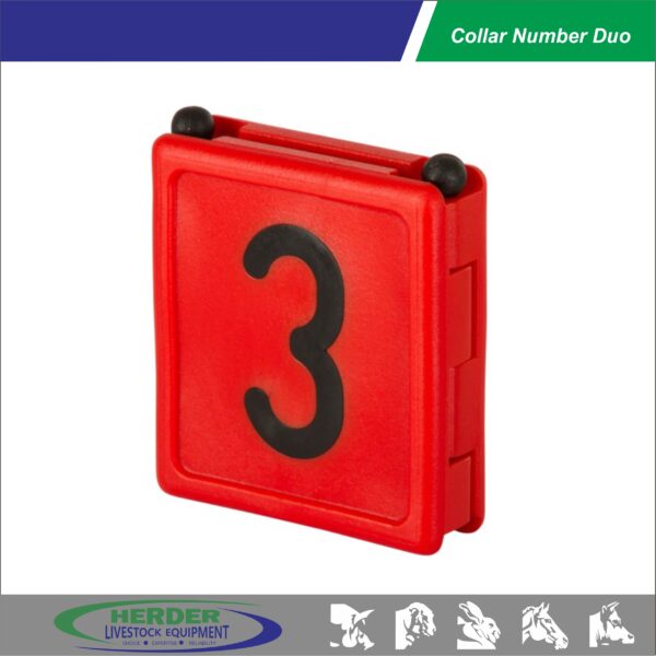Collar Number Duo