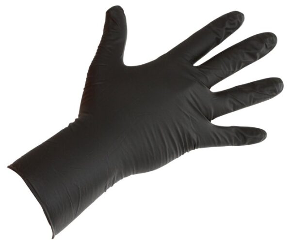 Disposable glove Nitrile Long Black - 图片 2